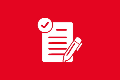Papier und Stift