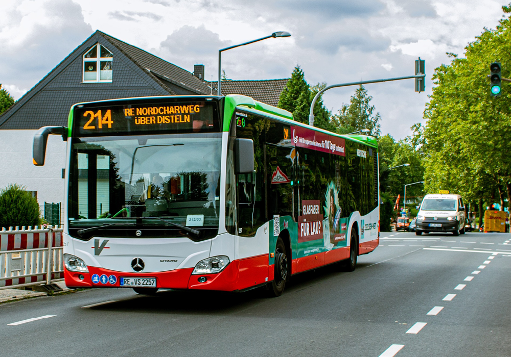 StadtLinie 214 unterwegs